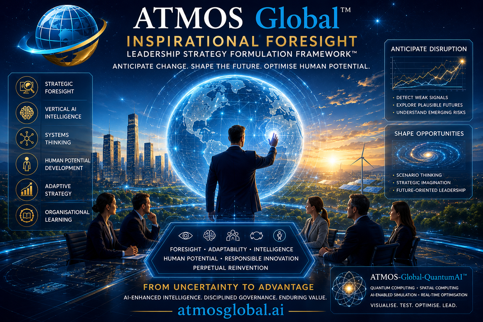 ATMOS Global Inspirational Foresight Leadership Strategy Formulation Framework